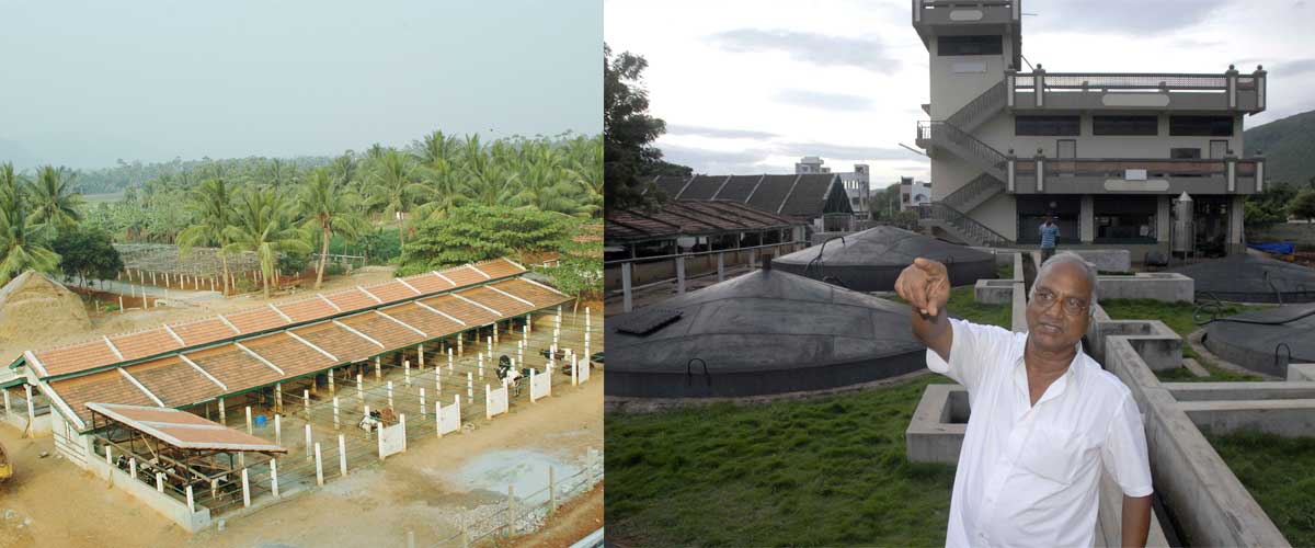 One of the biggest Biogas Plant
